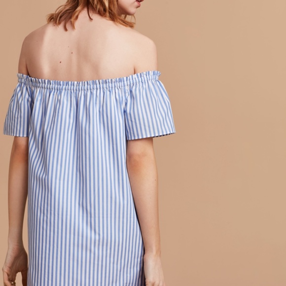 Aritzia Wilfred Lunette Dress (Striped) - Picture 5 of 7